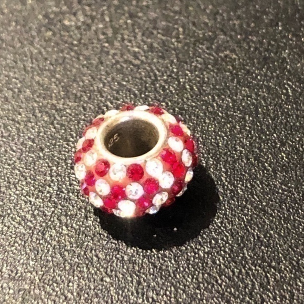 Crystal 925 silver charm for Pandora bracelets
